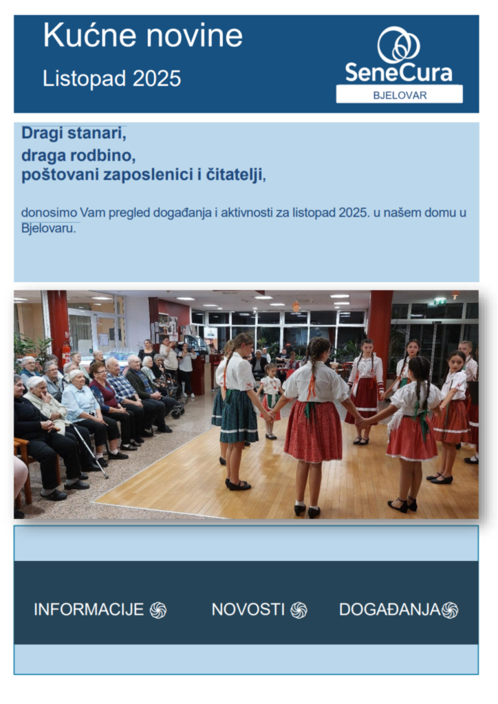 Listopad u SeneCura Bjelovar